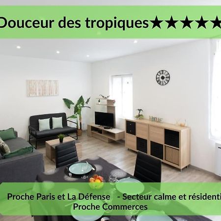 Appartamento *Douceur Des Tropiques*Parisis Argenteuil Esterno foto