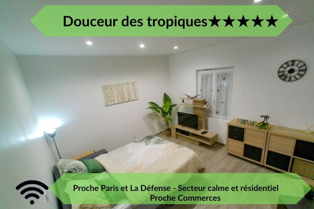 Appartamento *Douceur Des Tropiques*Parisis Argenteuil Esterno foto
